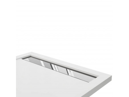 Duschwanne Rechteck West New 110x90 Glatt | Ablaufgarnitur im SET!
