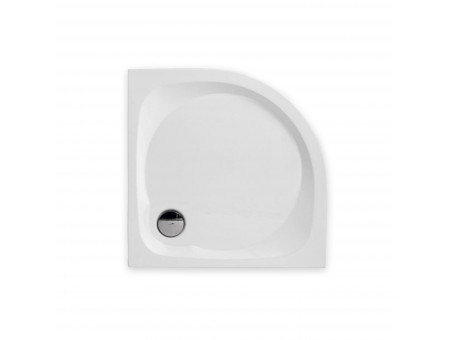 Duschwanne Halbrund Neuer Stil 90x90x5 | Ablaufgarnitur & Füße im SET!