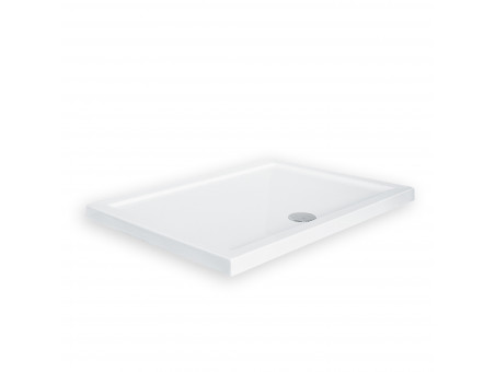 Duschwanne Rechteck Alpinas 120x90 | Ablaufgarnitur im SET!