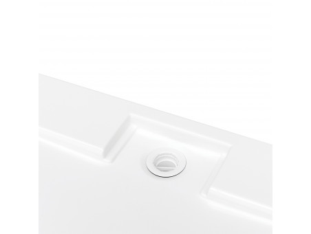 Duschwanne Rechteck Axim Slim 120x80 | Ablaufgarnitur im SET!