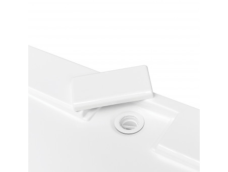 Duschwanne Rechteck Axim Slim 120x80 | Ablaufgarnitur im SET!