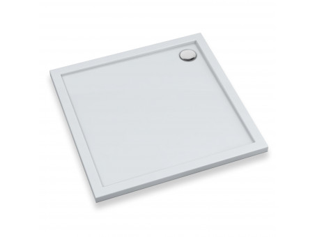 Duschwanne Viereck Caspar New 75x75 | Ablaufgarnitur im SET !