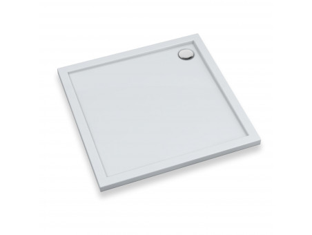 Duschwanne Viereck Corrina New 90x90x4,5 | Ablaufgarnitur im SET !
