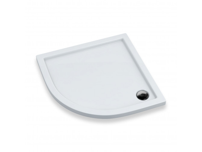 Duschwanne Halbrund Caspar 80x80x5 |... Duschwanne Halbrund Caspar 80x80x5 |...