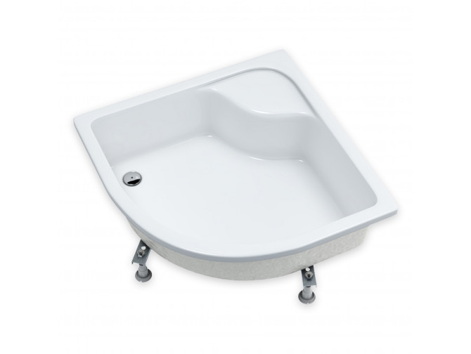 Duschwanne Halbrund Doris 80x80x41 |...