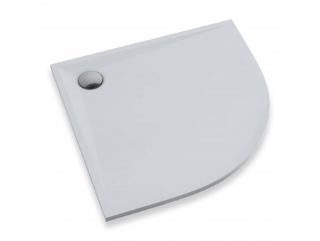 Duschwanne Halbrund Etrusco 90x90 | Ablaufgarnitur im SET!