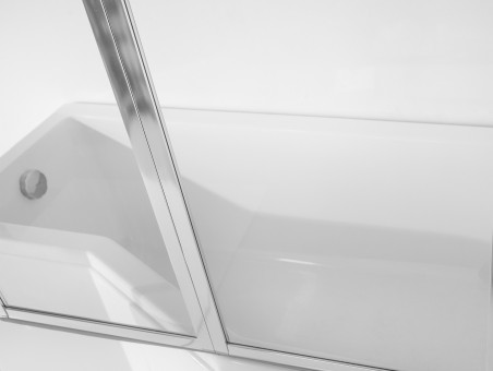 Duschwand 3-teilig Ambition Premium III 130x140 Gehärtetes Glas 4 mm