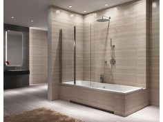 Duschwand 2-teilig Agat...