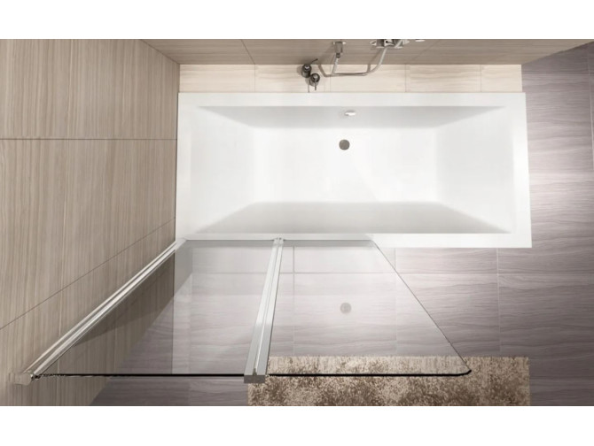 Duschwand 2-teilig Agat 100x140...