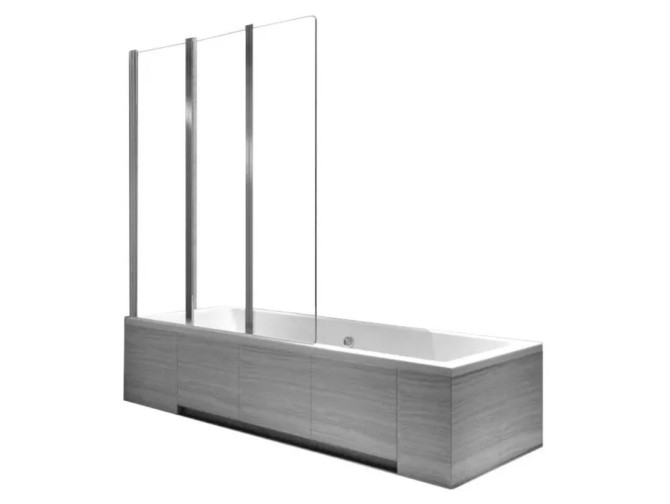 Duschwand 3-teilig Agat 120x140... Duschwand 3-teilig Agat 120x140...