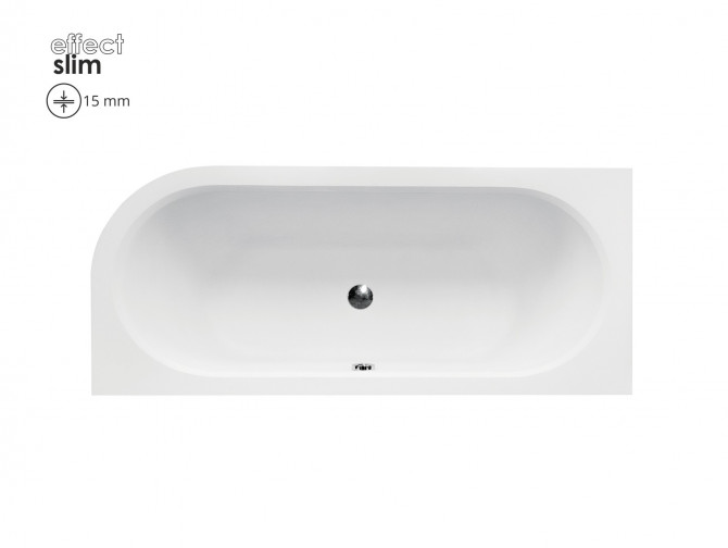 Badewanne Eckwanne Avita Slim 180x80...