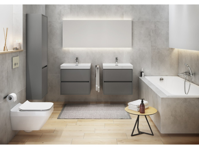 Badmöbel Set Badezimmerschrank mit...