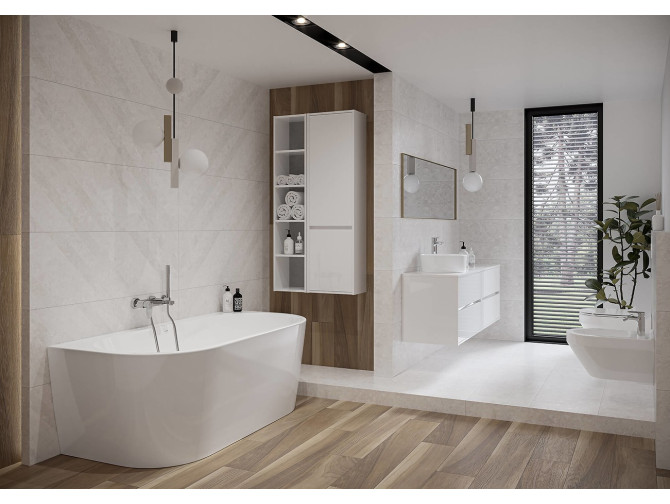 Badmöbel Set Badezimmerschrank mit...