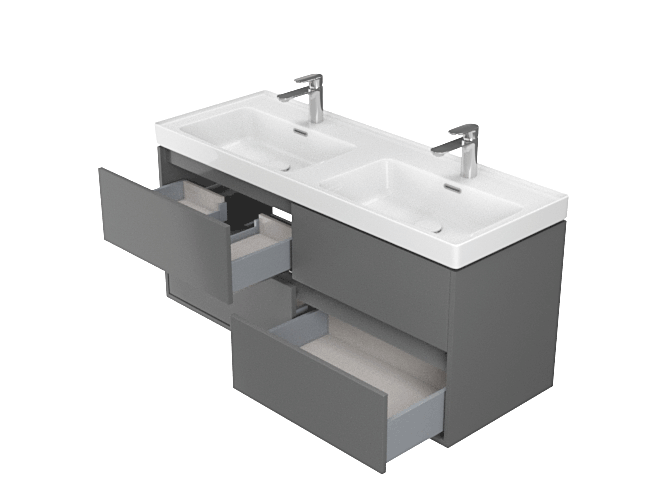 Badmöbel Set Badezimmerschrank mit... Badmöbel Set Badezimmerschrank mit...