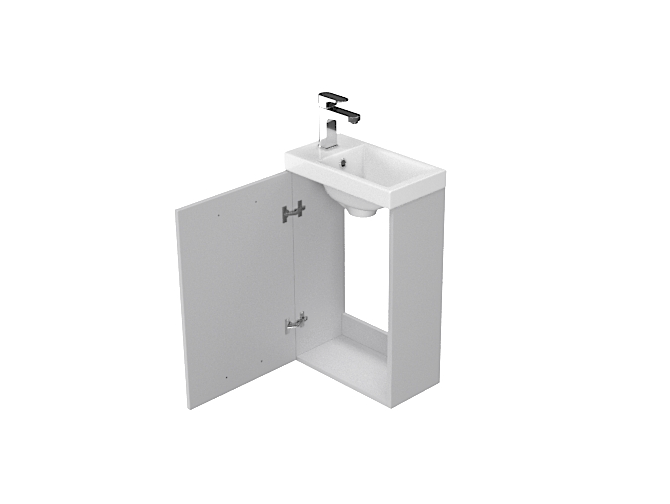 Badmöbel Set Badezimmerschrank mit...