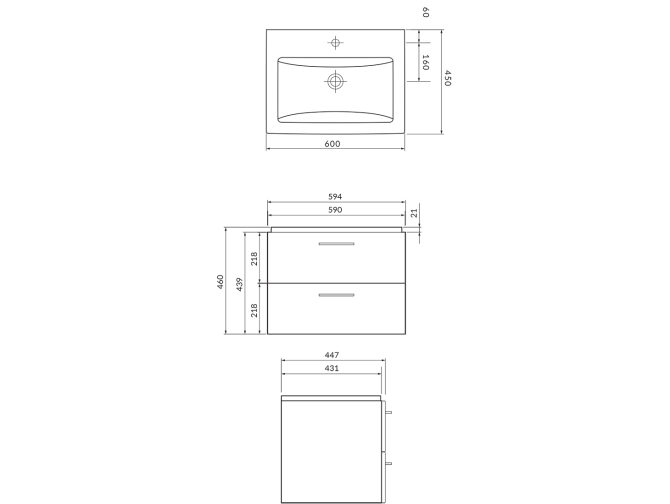 Badmöbel Set Badezimmerschrank mit...