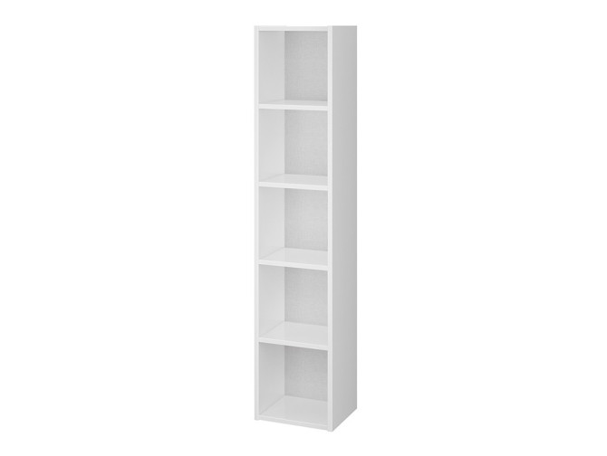 Badezimmer Hochhängeschrank Hochschrank Badregal CREAZ 140x30x25 Weiß