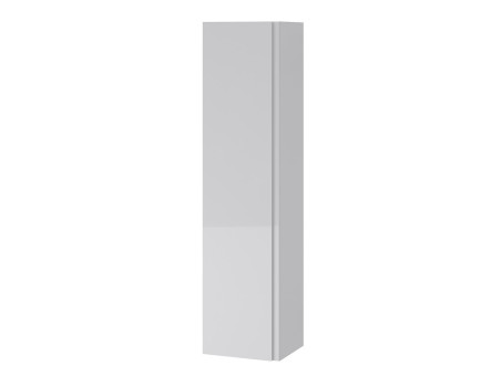 Badmöbel Set MODUO SLIM 60 Waschbecken-Unterschrank, Hochschrank 160x40x34, Türen mit Spiegel, Grau