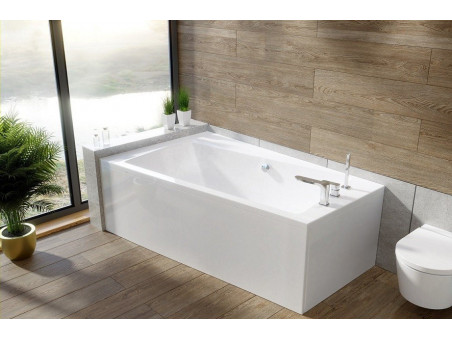 Badewanne Eckwanne Infinityz 150x90 Links | Ablauf Viega & Füße GRATIS !