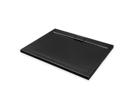 Duschwanne Rechteck Axim Slim 120x80 Schwarz | Ablaufgarnitur im SET !