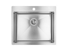 Edelstahlspüle in Inox...