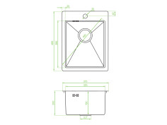 Edelstahlspüle in... 2