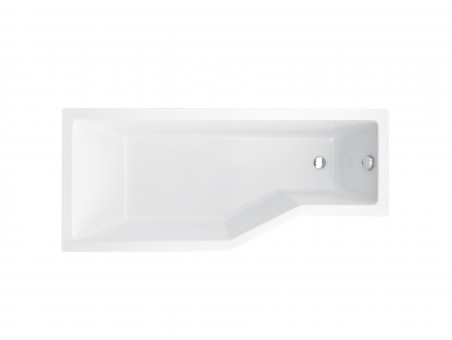 Badewanne Eckwanne Integraz 170x75 Links | Ablauf Viega & Füße GRATIS !