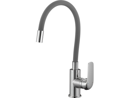 SET Spültischarmatur und Granitspüle 2-Becken in Grau BARBADOS 78x48 | Siphon im SET!