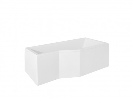 Badewanne Eckwanne Integraz 170x75 Rechts | Ablauf Viega & Füße GRATIS !