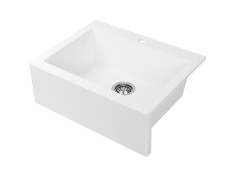 Granitspüle mit Schürze...