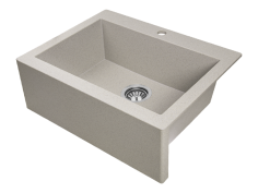 Granitspüle mit Schürze...