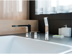Badewannenarmatur in Silber... 2