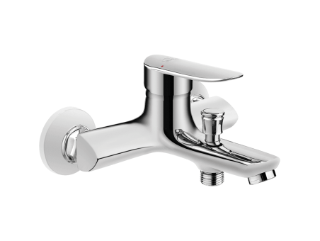 Badewannenarmatur in Silber APPIA Badarmatur Wannenbatterie