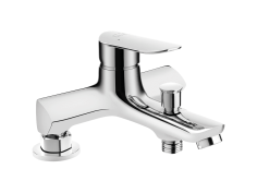 Badewannenarmatur in Silber...