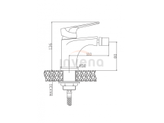 Bidetarmatur Weiß DOKOS... 2