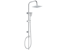 Regendusche in Silber...