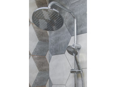 Regendusche in Silber LESTE... 2