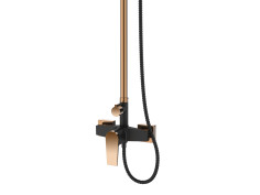 Dusch-Set in  Schwarz-Gold... 2