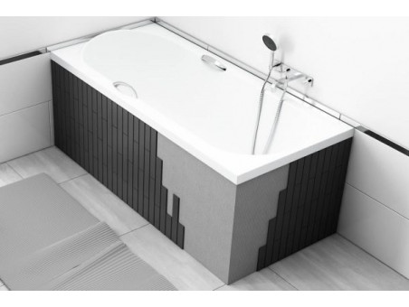 Badewanne Eckwanne Intimas 160x90 Links | Ablauf Viega & Füße GRATIS !