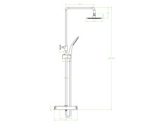 Dusch-Set in Silber FINO... 2