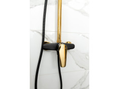 Dusch-Set in Schwarz-Gold... 2