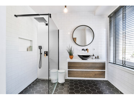 Unterputz Armatur Brausearmatur in Schwarz-Gold MIDNIGHTE Komplettes Duschsystem