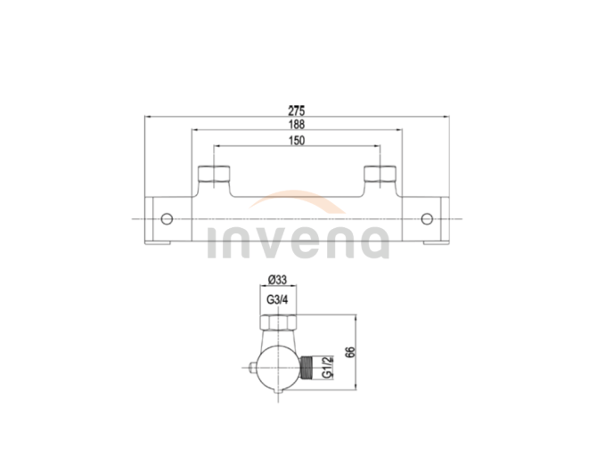 Brausearmatur Silber COOL TOUCH...