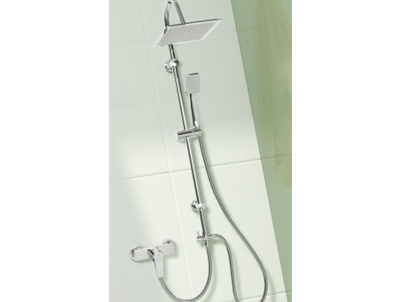 Brausearmatur Silber DOKOS Wasserhahn Brausebatterie