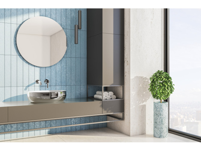 Waschtischarmatur Silber GLAMOUR...