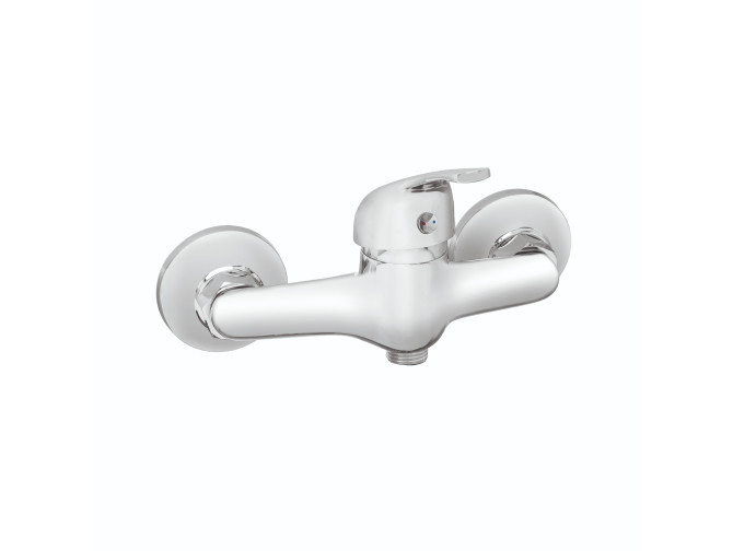 Brausearmatur Silber MITRIS Wasserhahn Brausebatterie