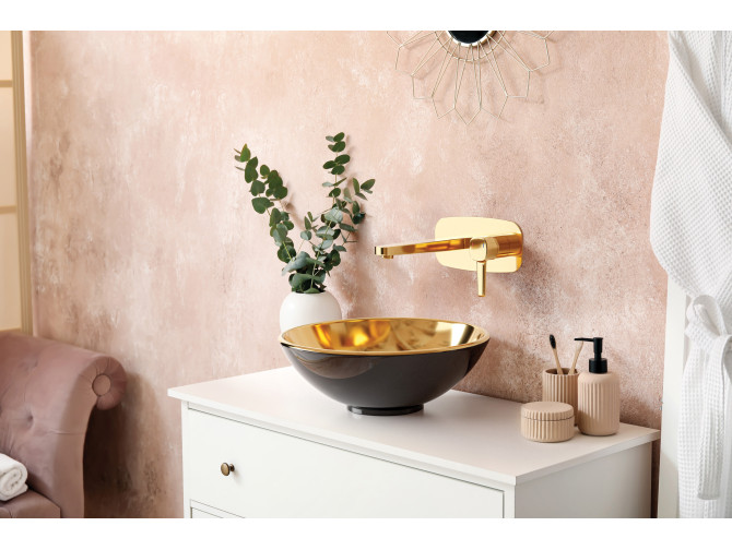 Waschtischarmatur Gold GLAMOUR... Waschtischarmatur Gold GLAMOUR...