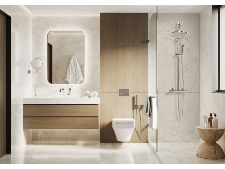 Unterputz Waschtischarmatur Silber SIROS Wasserhahn Mischbatterie