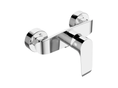 Brausearmatur in Silber...
