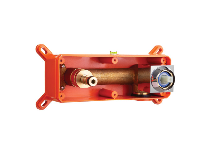 Waschtischarmatur in Silber KVADRATO...